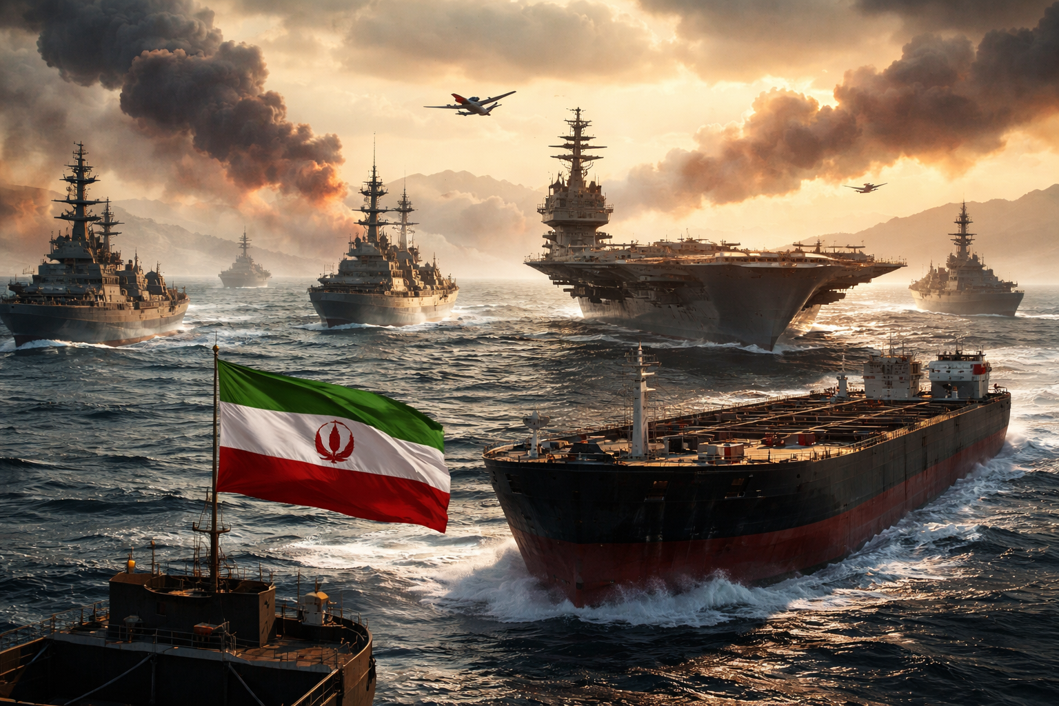 US Navy Blockade on Iran Tightens as Strait of Hormuz Stays Open, Trump Signals Possible Deal