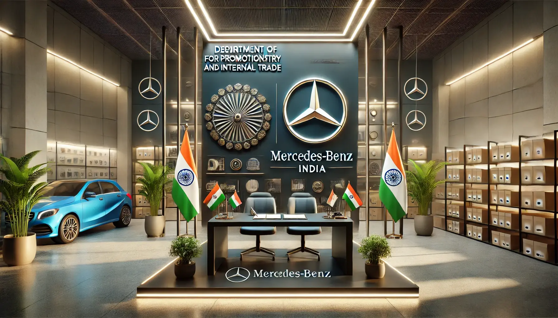 DPIIT and Mercedes-Benz India Partner to Boost Innovation, Sustainability, and Road Safety