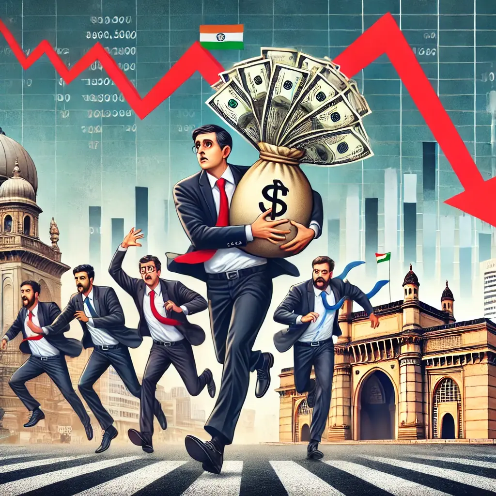 FIIs Sell-Off Continues: ₹59,000 Crore Worth of Shares Dumped in February, ₹1.46 Lakh Crore in 2025 So Far