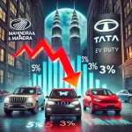 M&M Shares down 5%,Tata Motors 3% Government's This Move Hurting Indian Automakers