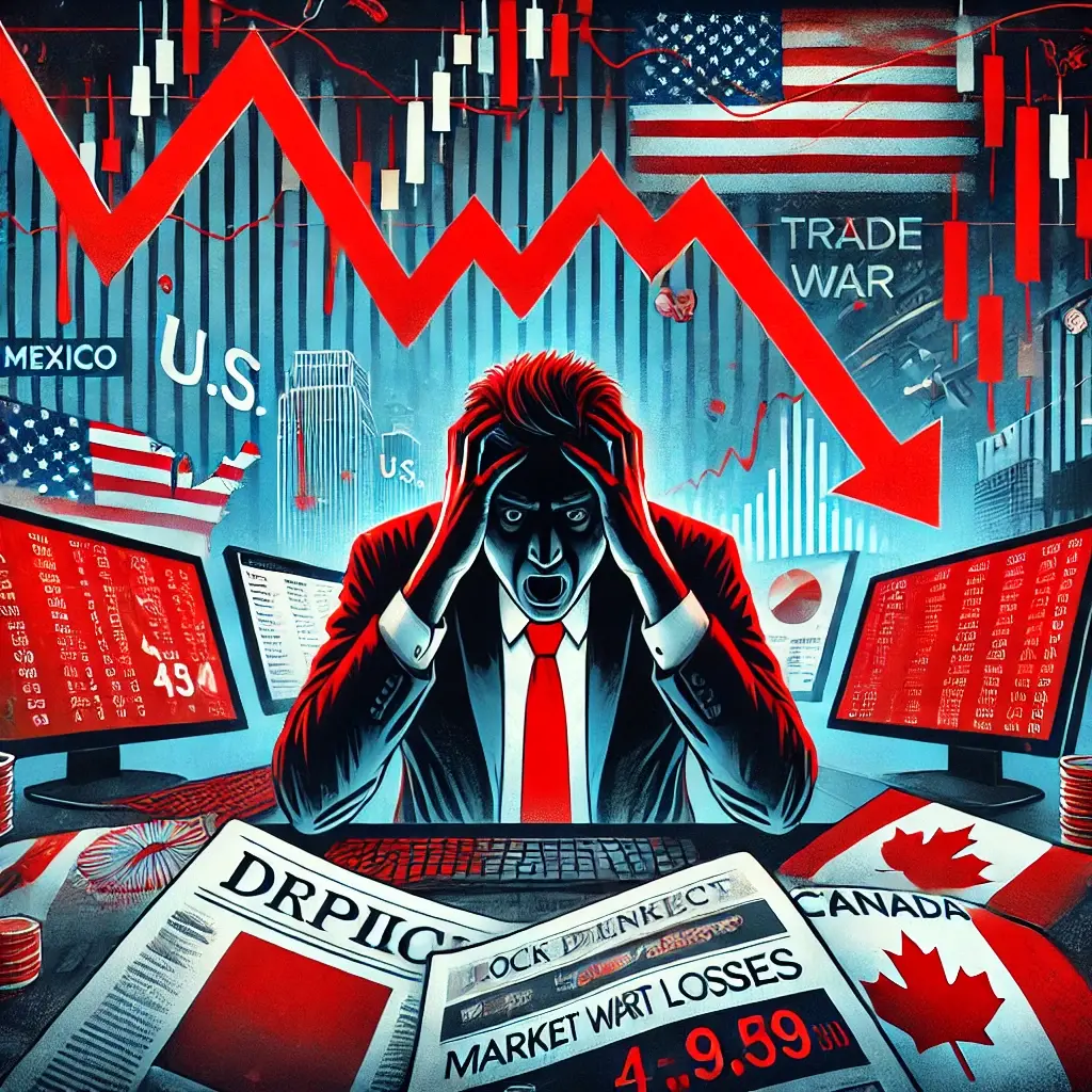 S&P 500 Erases All Post-Election Gains: Market Loses $3.3 Trillion Amid Trade War Tensions