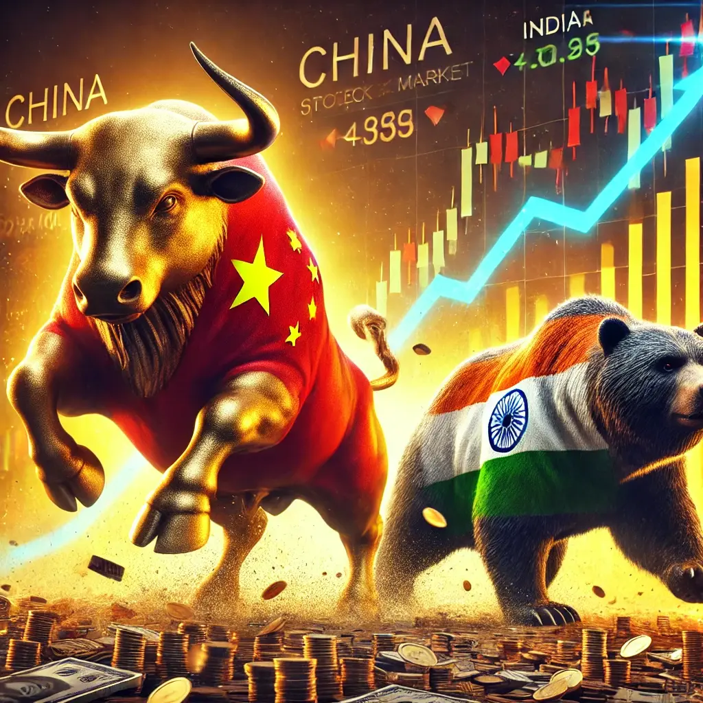 "Dump India, Chase China? Hong Kong Stock Markets Surges 3% to New Heights While Nifty Struggles!" – A Tale of Two Markets!