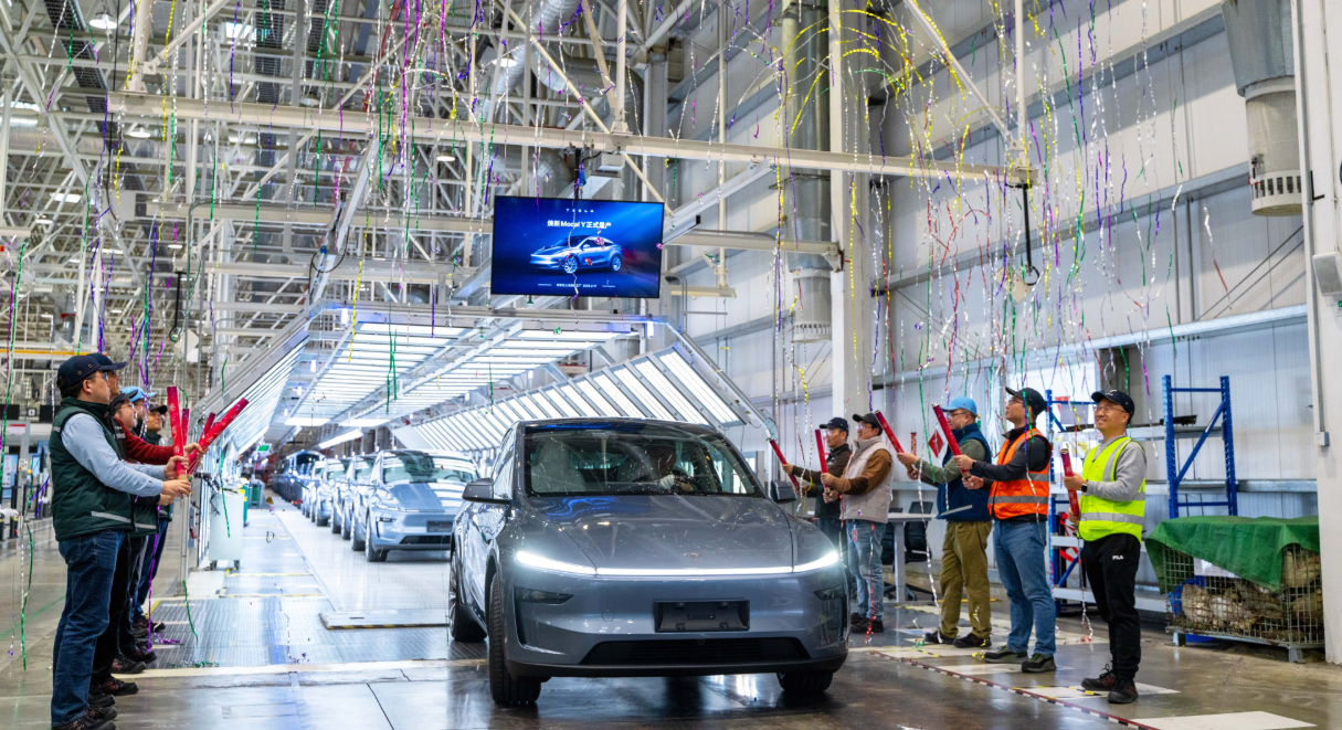 Tesla Asia Announces Start of Production for New Model Y at Gigafactory Shanghai