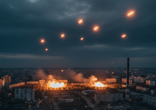 Russia Retaliates with Precision Strikes on Ukraine Following Deadly Drone Attack in Crimea